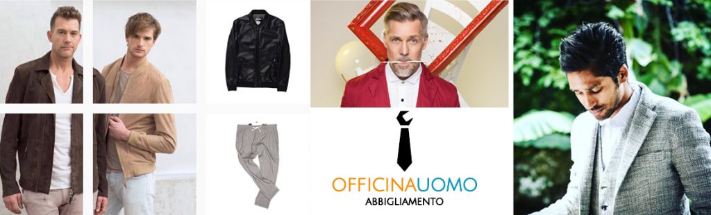 Moda uomo da Officina Uomo: giacche, abiti e pantaloni eleganti
