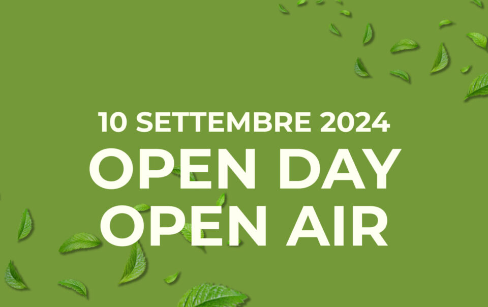 Open Day - Open Air evento a 10 Settembre 2024